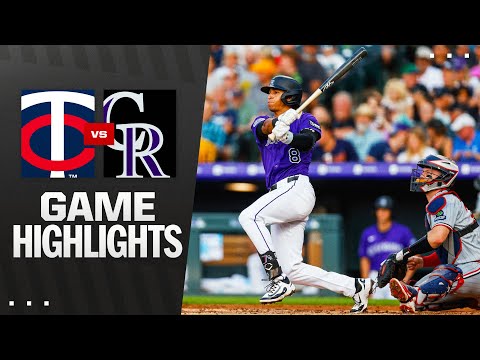 Twins vs. Rockies Game Highlights (7/19/25) | MLB Highlights