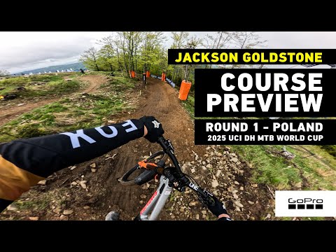 GoPro:  DH World Cup Racing is Back! - Course Preview with Jackson Goldstone - Poland - 2025