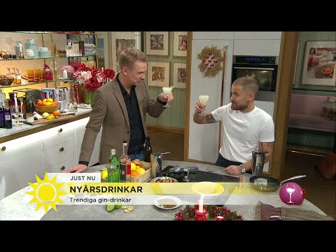 Så fixar du nyårsdrinken - barmästarens bästa tips - Nyhetsmorgon (TV4)