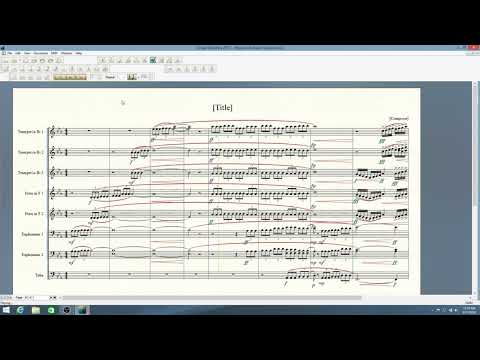 Bluecoats 2019 Brass Feature Transcription