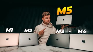 ULTIMATE Apple silicon Comparison - MacBook M1, M2, M3, M4, M5