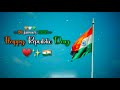 Happy Republic WhatsApp Status 2026 26 January Republic Day Wishes