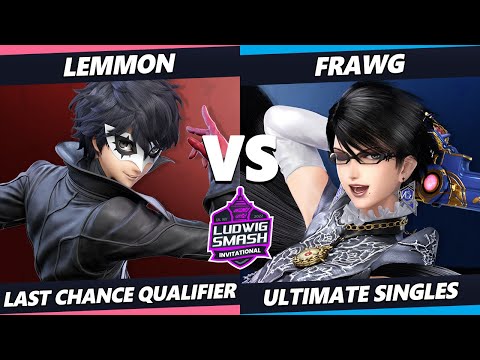 Ludwig Invitational - Lemmon (Joker) Vs. frawg (Bayonetta) SSBU Ultimate Tournament
