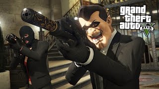 BIGGEST BANK ROBBERY!!  (GTA 5 Online Heists)