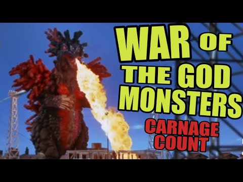 War of the God Monsters AKA The Flying Monster (1985) Carnage Count