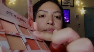 ASMR AMIGA TE MAQUIANDO PARA A FESTA