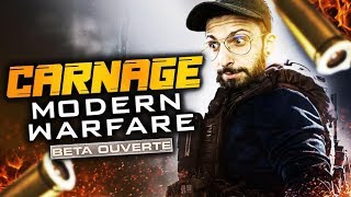 Carnage sur la beta de modern warfare 