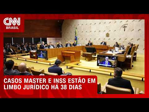 Casos Master e INSS estão em limbo jurídico há 38 dias | CNN 360°