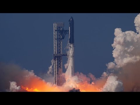 Video Thumbnail: SpaceX-Rakete Starship explodiert nach Wasserlandung im Indischen Ozean