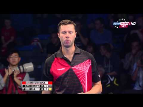 2013 Men's World Cup (ms-sf)  SAMSONOV Vladimir - BOLL Timo [Full Match|HD1080p]
