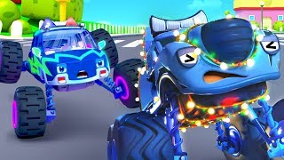 Download lagu Mobil Monster Si Pencuri Lampu | Lagu Mobil Anak | Lagu Anak-anak | BabyBus Bahasa Indonesia mp3