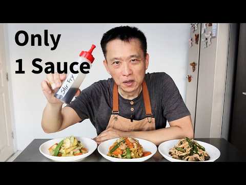 3 Dishes, 1 Sauce: Cook Like a Chinese Chef in Record Time!