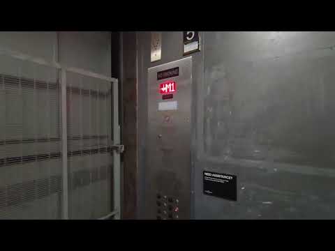 Epic Motor! Schindler/MEI Hydraulic Freight Elevator + Machine Room