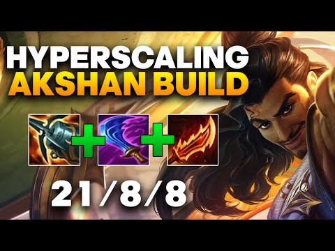 Akshan ADC Gameplay - This Weird Akshan Build Turns Him Into A Late-Game Monster | League of Legends