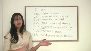 French for Beginners - How to Tell Time in French