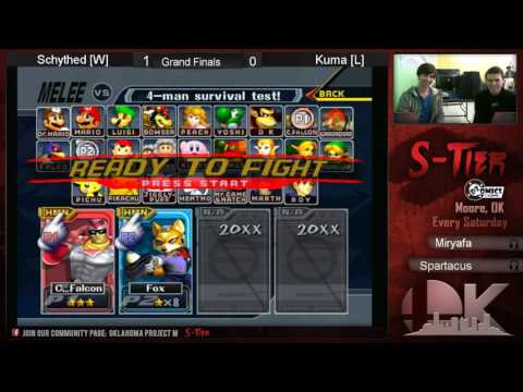 SSS-Tier #5 Melee Grand Finals: Schythed (C. Falcon) [W] vs. Kuma (Fox) [L]