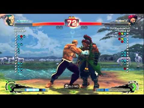 sunset01 [Sagat] vs OuORainbowOuO [Akuma] SSF4 Japanese Online Ranked Matches - TRUE-HD