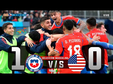 Chile 1 / Estados Unidos 0 ¡Golazo César Pérez! (01/11/2023- Juegos Panamericanos)