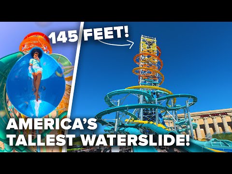 America’s TALLEST Waterslide! | NEW Slide POV’s at Mt. Olympus Wisconsin Dells