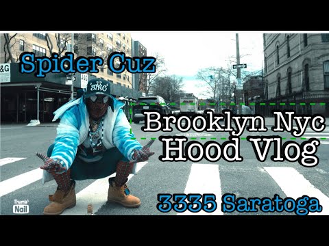 Welcome To Brooklyn NYC | Spider Cuz Takes Us To The Trenches | 3335 Saratoga | NYC Hood Vlog