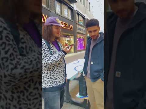 Me n Issey Cross made a track together and decided to play it to the people in the streets of London