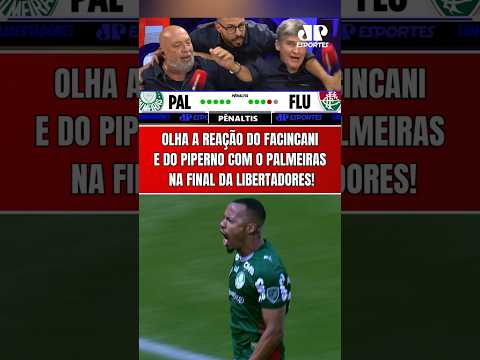 “PALMEIRAS NA FINAAAAAL!” REAÇÃO DE FACINCANI E PIPERNO COM O VERDÃO NA FINAL DA LIBERTADORES!