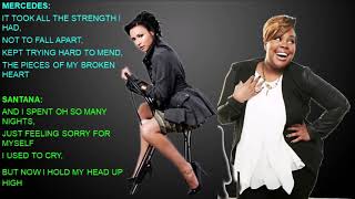 Survivor/I Will Survive Glee Lyrics