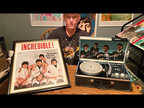 The Beatles original  RARE RECORD PLAYER + BUTCHER COVER PROMO POSTER arrivals for “SUMMER OF 23”
