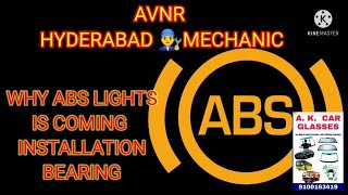 how Abs light is come to wheel bearing change #shortvideo 1kviews 20ksus