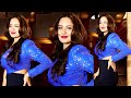 HOT Mummy Puja Banerjee Looks Absolutely Stunning In Blue Shiny Top Black Side Cut Pants At Bandra
