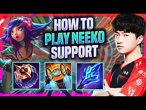 LEARN HOW TO PLAY NEEKO SUPPORT LIKE A PRO! - T1 Keria Plays Neeko Support vs Karma! | Season 2023