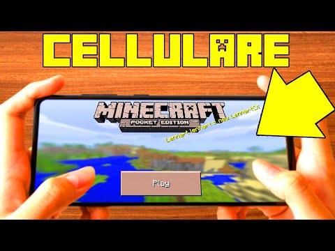 GIOCO A MINECRAFT PE SUL CELLULARE! (DOPO 7 ANNI)