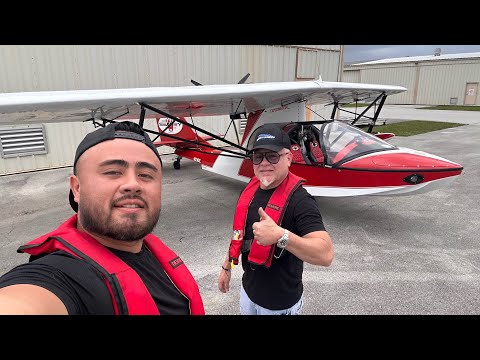 Flying pops experimental amphibious, seaplane