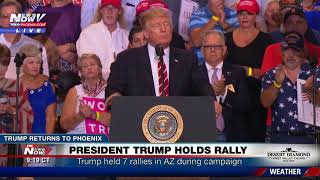 FULL SPEECH - PHOENIX RALLY: Trump Defends Charlottesville Remarks, Bashes Media, Talks Arpaio (FNN)