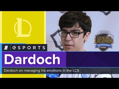 Dardoch on managing his emotions and working with a sports psychologist