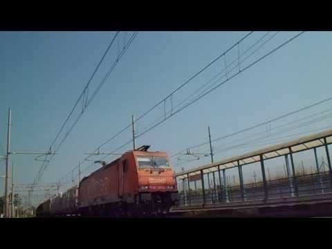 E186.908 LI sul MRS 55321 Ferrara - Maddaloni Marcianise, in transito a Torricola