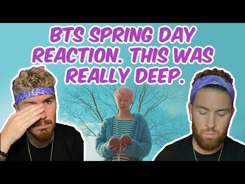 BTS REACTION - Our First Time Learning About BTS Spring Day. This Was Really Deep.