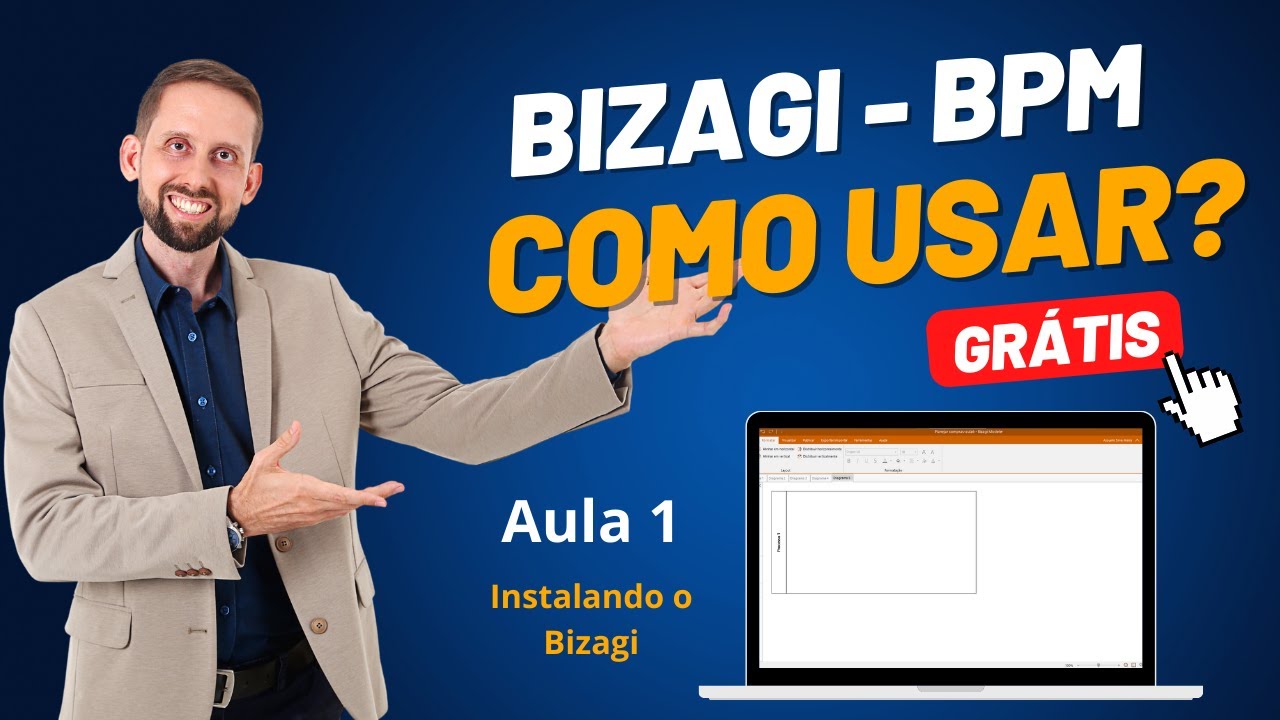 Aula 1 - Curso GRATUITO de Bizagi: Instalação e Configuração Básica 🚀