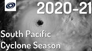 2020-21 South Pacific Cyclone Season Animation