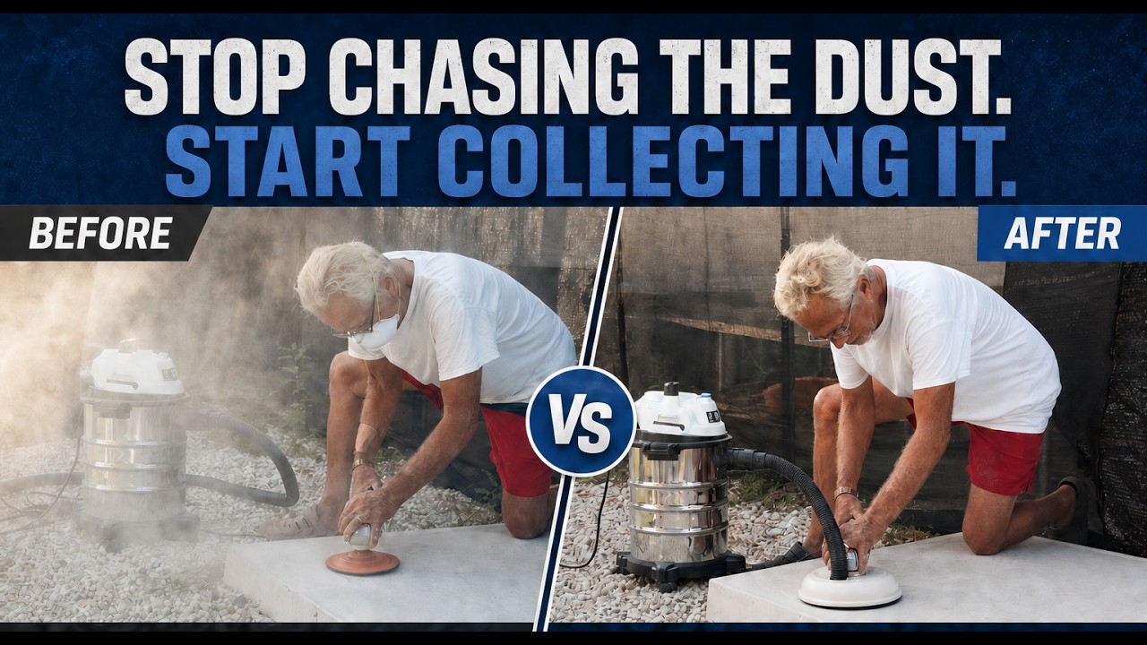 KS100 dust collector hood in action — video preview