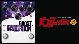 Video thumbnail for Tech 21 Boost Distortion by Fuzzville