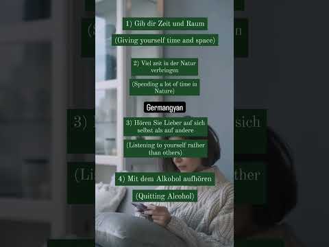 Learn the tips to recover from Anxiety in German language #learngermanwithnidhijain