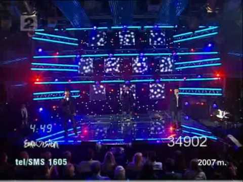 BONAPARTI LV Questa Notte | Eurovision Song Contest - 2007