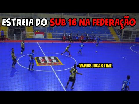 ESTREIA DO SUB 16 NA FEDERAÇÃO  - R.FOOTZ vs SACY