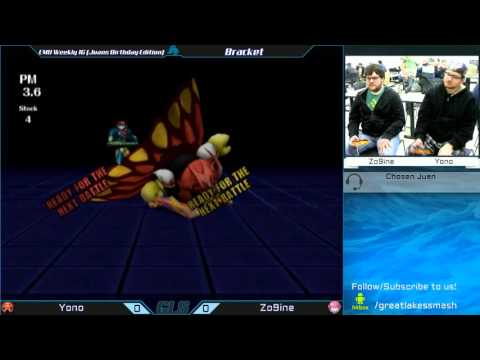CMU Weekly 16 - Yono (Meta Knight) vs. Zo9ine (Samus/Bowser)