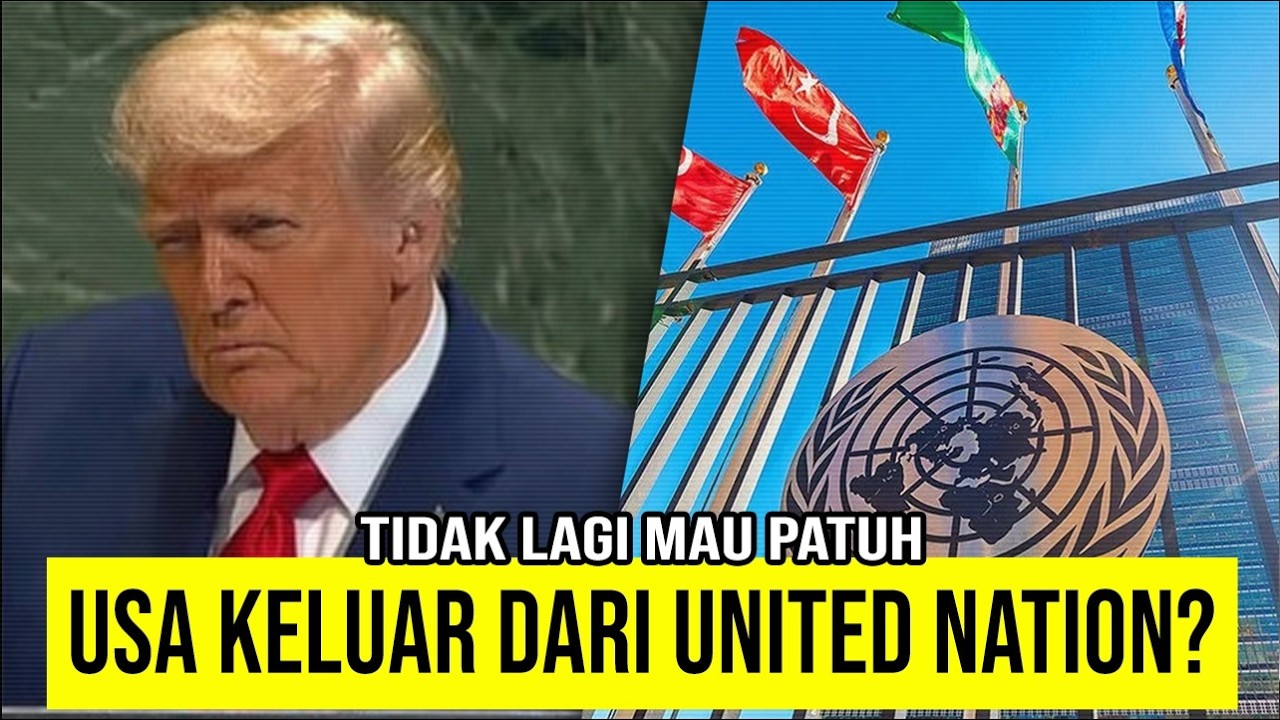 Tidak Terima Hukuman, Trump Keluar Dari UN?