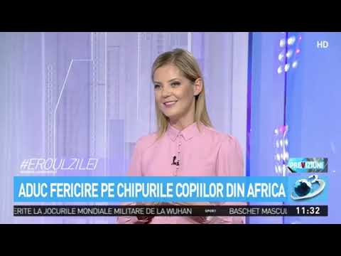 Anuţa si Gheorghe Tomoioagă, cuplul care aduce fericire pe chipurile copiilor din Africa