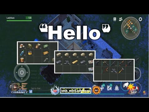 "Hello" using small box to block - Last Day On Earth: Survival