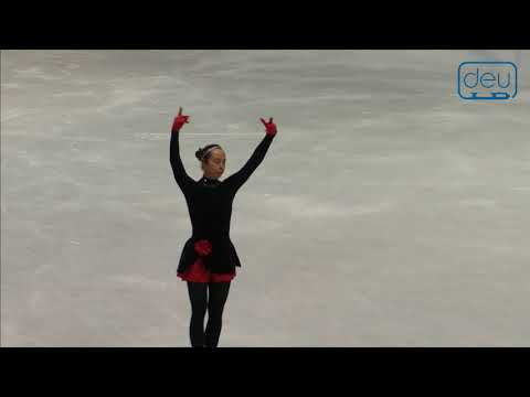Elena AUGUERES. Oberstdorf 2018. Silver Ladies III - Free Skating. 11 place