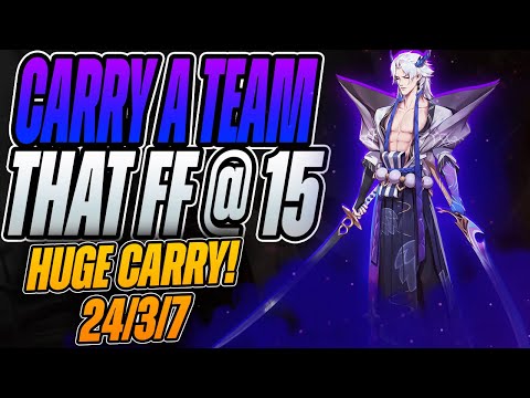 TEAM WANTS TO FF@15?! I UNLEASH MY BEAST ON YONE TOP! - League of Legends